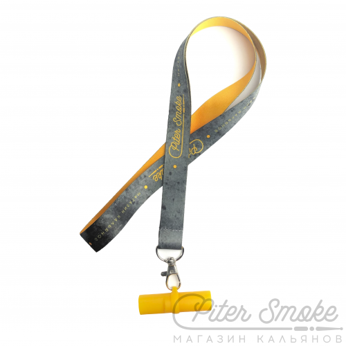 Мерч от PiterSmoke (футболка Графитовая L и мундштук)